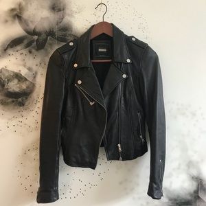 Zara Leather Moto jacket